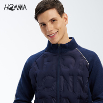 Anchor same model recommended HONMA new golf mens down goose down jacket cold knit knit