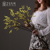 Aspen Oak fruit simulation tree branches living room model room desktop vase flower arrangement fake flower art withered branches decoration decoration