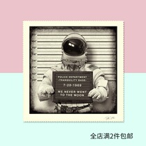 Source Ben Original Design Fashion Printed Phone Digital Scarves Wind Glasses Cloth Wipe Screen Cloth Cosmic Criminals