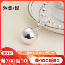 Counter S990 sterling silver pendant ladies big ball pendant Korean fashion ball sweater necklace pendant