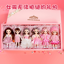 Xi Li Princess Barbie Doll Collectors Edition set Girl simulation exquisite dressable childrens toy gift box