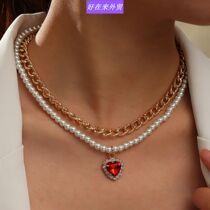 NZ2274 emperament pearl necklace in Female personality