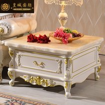 A few small squares of telephones are several small - square - sized couch - corner of the European marble corner