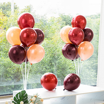 Table floating balloon decoration engagement birthday party bracket scene layout wedding wedding wedding new house bedroom wedding supplies