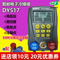 dy more than one Number of display Automotive Air Conditioning Filling pressure gauge Repair Electronic refrigerant Table Table Group Gfluoride Table Refrigeration Ffluorine