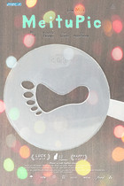 Cake Decoration Mold Spray Floral Die Printing Mold Sugar Powder Griddle Mug Cup Decoration Diameter 7 5cm 3 inches