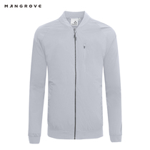 Mangov spring and summer light stretch jacket mens water splashing long sleeve jacket outdoor sports leisure sun protection