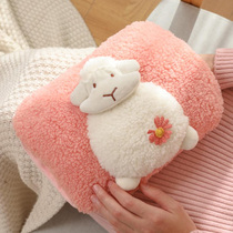 Charging warm baby girls with warm hand warm baby electric bag cute cartoon hot water bag can be removed