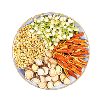 Tangerine Peel Jasmine flower stomach tea strengthening stomach spleen warm stomach cold Licorice Black yellow tartary buckwheat spring tea fragrant wheat tea health tea health tea