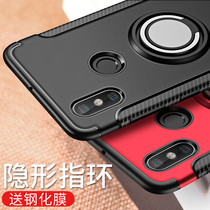 Xiaomi 8 mobile phone shell youth version Xiaomi 6 silicone 6x protective cover note3 personality creative all-inclusive anti-drop lite net red tide brand men and women Mi six ultra-thin hard shell mi with ring eight