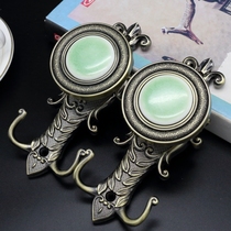 Retro Ceramic Curtain Hook Wall Hook Clot Hood Hook Curtain strap Hook Curtain Wall Hook Accessories Accessories Accessories