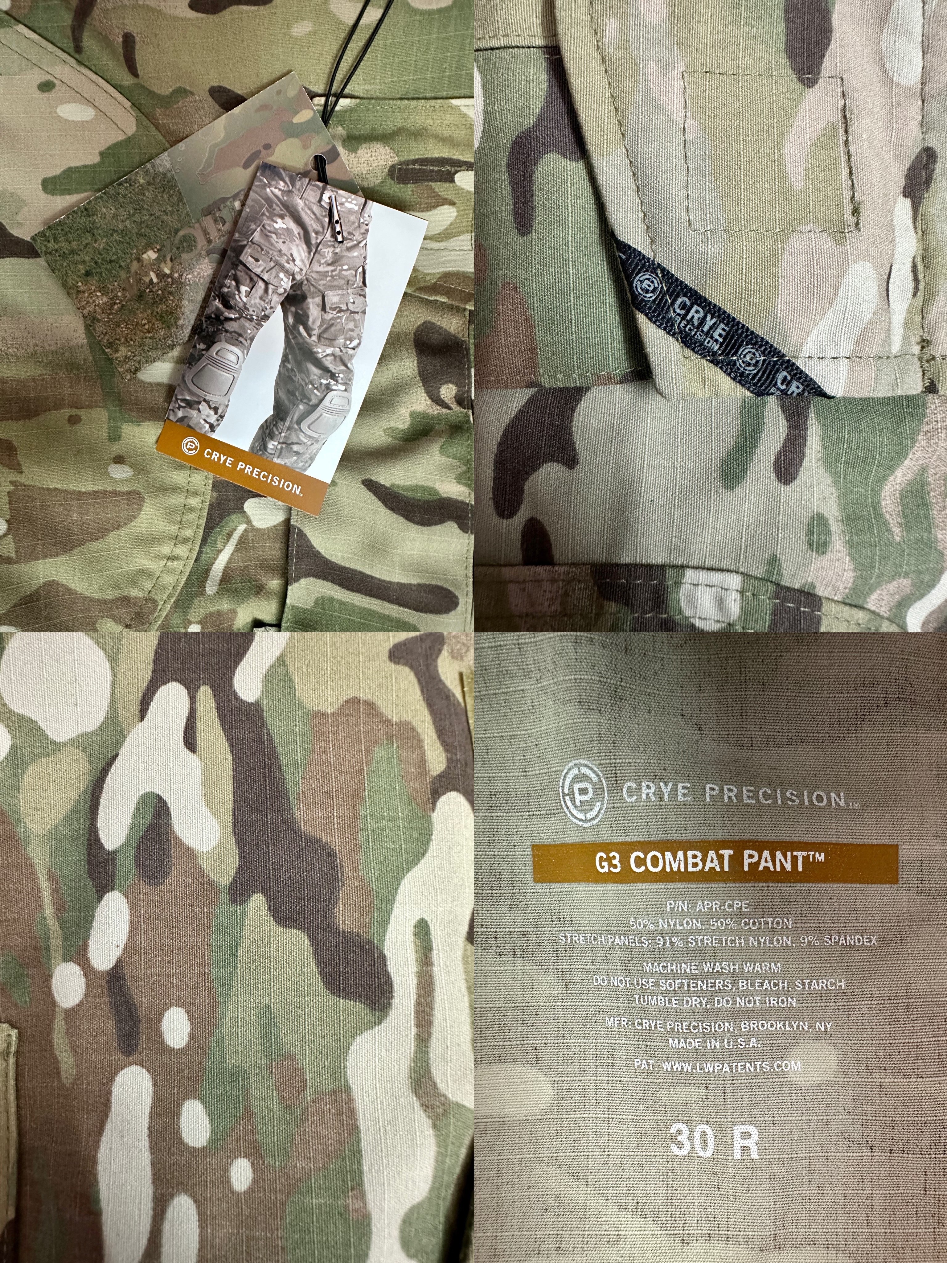 10月正品现货CP Crye Precision CP G3 combat pant 战术裤-Taobao