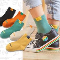 Spring and summer childrens socks thin summer childrens socks cartoon socks children men and women childrens tube socks 1-12 years old