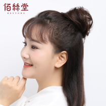 True hair fake Hairband fluffy half balls floral headdress bract head hair natural simple texture curl floral headdress can be elastic Hairband