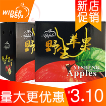 Wild Apple gift box 10kg Apple gift box packaging box universal portable fruit wrapping paper box
