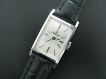 70 s rectangular exquisite chain manual small female Watch cal 485 movement