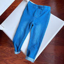 92321080 spring and autumn girls cotton do old small feet jeans-3 20