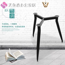 Simple dining bench negotiation table leg marble table leg glass table foot round table bracket tripod household table leg