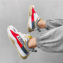 Spring Sport Old Dad Shoe Mens version Trend 100 lap Agan couple shoes Running shoes casual students Low gang shoes