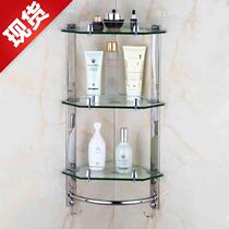 Bathroom corner rack Wall-mounted wall shelf Shower g bath room storage rack Toilet bathroom pendant Bathroom glass corner