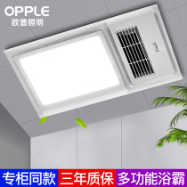 Op wind heating bath tyber integrated pendant exhaust fan lighting integrated bathroom heating 60x30*30