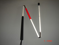 9-section titanium alloy length 90cm folding aluminum alloy three-fold childrens guide stick blind cane blind stick