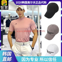 South Korea MASTER BUNNY21 autumn golf cap men's logo adjustable breathable duck tongue hat