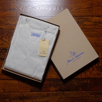 German Little Swan Merz B Schwanen 212 organic pure cotton long sleeve beige round neck Tee