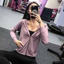 Sport jacket hoodie 2022 Summer loose long sleeve blouse with cap 100 lap zipped cardiovert casual baseball conserved woman