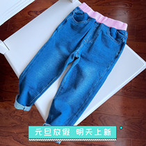 92321013 spring and autumn jeans made of old cotton casual pants-3 24