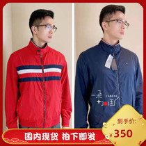 (partially spot) TOMMY Tommy mens spring autumn new fashion 100 hitch double face wearing standout jacket jacket