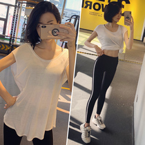 Yoga Suit Women Summer High-end Fashion Casual Fitness Room Internet Red Speed Dry Clothes Summer Easy Running Sports Suit