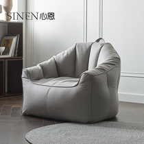 Nordic sloth sofa Sofa Bean Bag Tatami Mesh Red Comfort Balcony Single Small Sofa Casual Couch Lounge Chair Bedroom