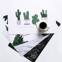 Pit mat insulation mat household plate mat European waterproof creative oil-proof anti-hot bowl mat table mat plate mat