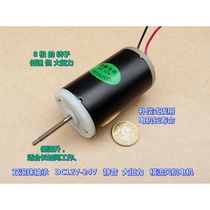 Double ball bearing DC12V-24V silent high torque compensated carbon brush long life (555)motor