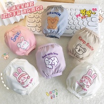 First grade student sleeveless child care cuff eight months Baby cuff One year old baby Handcuff sleeves Anti dirty sleeves head