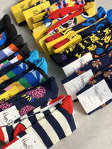 All want to keep good-looking and easy-to-wear cotton mid-tube socks bottoming socks Womens mens models can be matched with couples  models