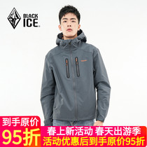 Black Ice F2502 Spring Autumn Season New Outdoor Soft Shell Clothes City Casual Windproof warm sports Lianhood jacket