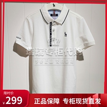 Haggis Hazzys child clothing Domestic 2021 Summer boy Short sleeves POLO Shirt HZPXBD10CP005