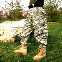Military fans American ACU camouflage pants tactical trousers summer new multi-pocket loose tooling sports casual pants mens pants