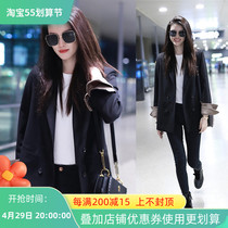 Internet Red New 2022 Spring Autumn Han Edition Loose Casual Little Suit Womens Slim Temperament of the same jacket jacket jacket