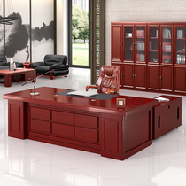 Office furniture boss Table minimalist Plate Big Bandae Desk Manager Table President Desk Chair Composition 77