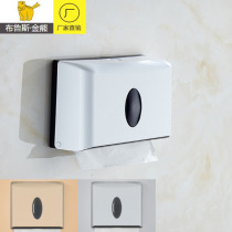 Toilet paper holder waterproof toilet paper box wall-mounted toilet rack toilet paper paper bathroom tissue box