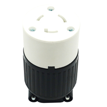 LK-7321 NEMA L5-20R US industrial socket large current connector 20A 125V for inserts