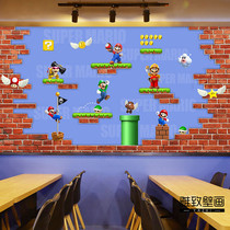 Mario Super Mary Wallpaper Odyssey Mural Childrens Programming Game Console Playground Childrens Paradise Wallpaper