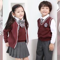 Kindergarten Garden Clothing Spring Autumn Clothing Yinglun Childrens school suit College Wind new primary and middle school class Costume Chorus Clothes