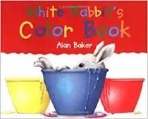 Spot (delivered audio) English original White Rabbits Colors color book white rabbits color Wu Minlan plotter 123