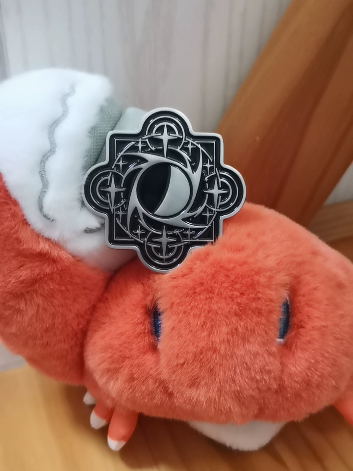 Lord of the Mysteries sacred emblem metal badge detail image 11