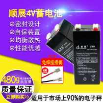 Shanghai Yousheng electronic scale battery special general 4V battery 4v4AH platform scale electronic scale battery