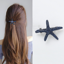 2021 summer new hairpin female net red temperament back of the head starfish clip hair accessories 2020 broken hair hairpin